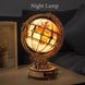 Глобус, з підсвіткою 3D пазл з дерева. ROKR Luminous Globe ST003 ST003 фото 2