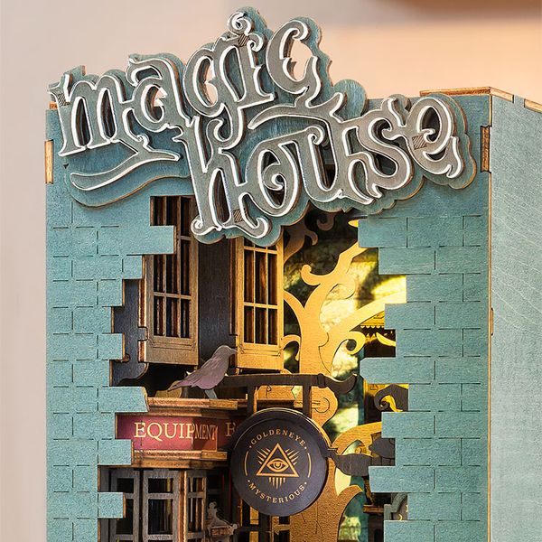 Бук нук Чарівний дім 3D пазл. Rolife Magic House Book Nook TGB03 TGB03 фото