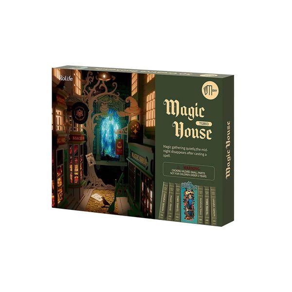 Бук нук Чарівний дім 3D пазл. Rolife Magic House Book Nook TGB03 TGB03 фото