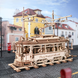 Міський трамвай 3D пазл з дерева. ROKR Classic City Tram 3D Puzzle LK801 LK801 фото 4