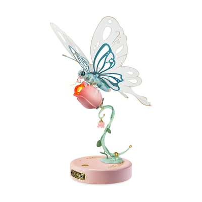 Механічний Метелик 3D пазл. ROKR Butterfly DIY Mechanical 3D Puzzle MI05P MI05P фото