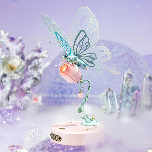 Механічний Метелик 3D пазл. ROKR Butterfly DIY Mechanical 3D Puzzle MI05P MI05P фото