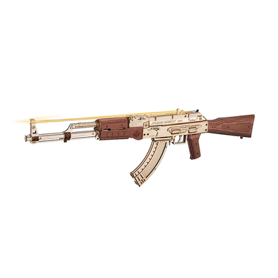 Іграшкова штурмова гвинтівка AK-47 3D пазл. ROKR AK-47 Assault Rifle LQ901 LQ901 фото