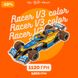 Racer V3. Гоночний болід (в кольорах українського прапора) Racer V3 Color UA фото 1
