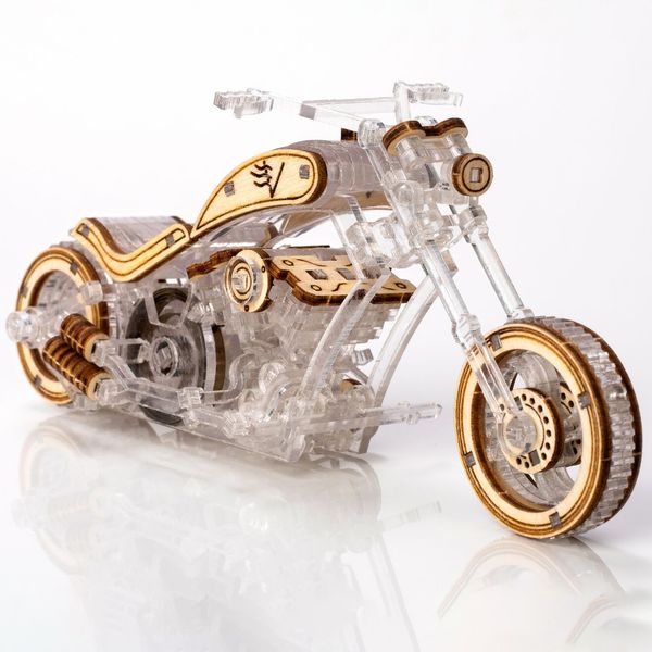 Сhopper-V1 Модель мотоцикла. 3D Пазл Сhopper-v1 фото
