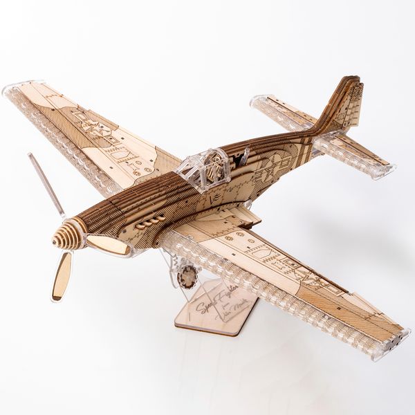 SpeedFighter Літак Другої Світової. 3Д Пазл SpeedFighter фото