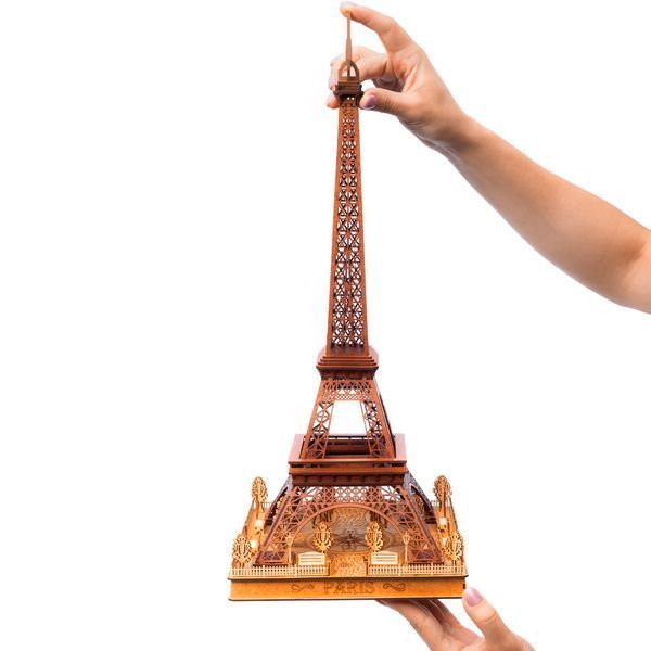 Ейфелева Вежа. &laquo;La Tour Eiffel 1889&raquo; 3D пазл, модель для творчості  La Tour Eiffel 1889 фото