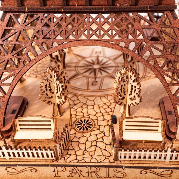 Ейфелева Вежа. &laquo;La Tour Eiffel 1889&raquo; 3D пазл, модель для творчості  La Tour Eiffel 1889 фото